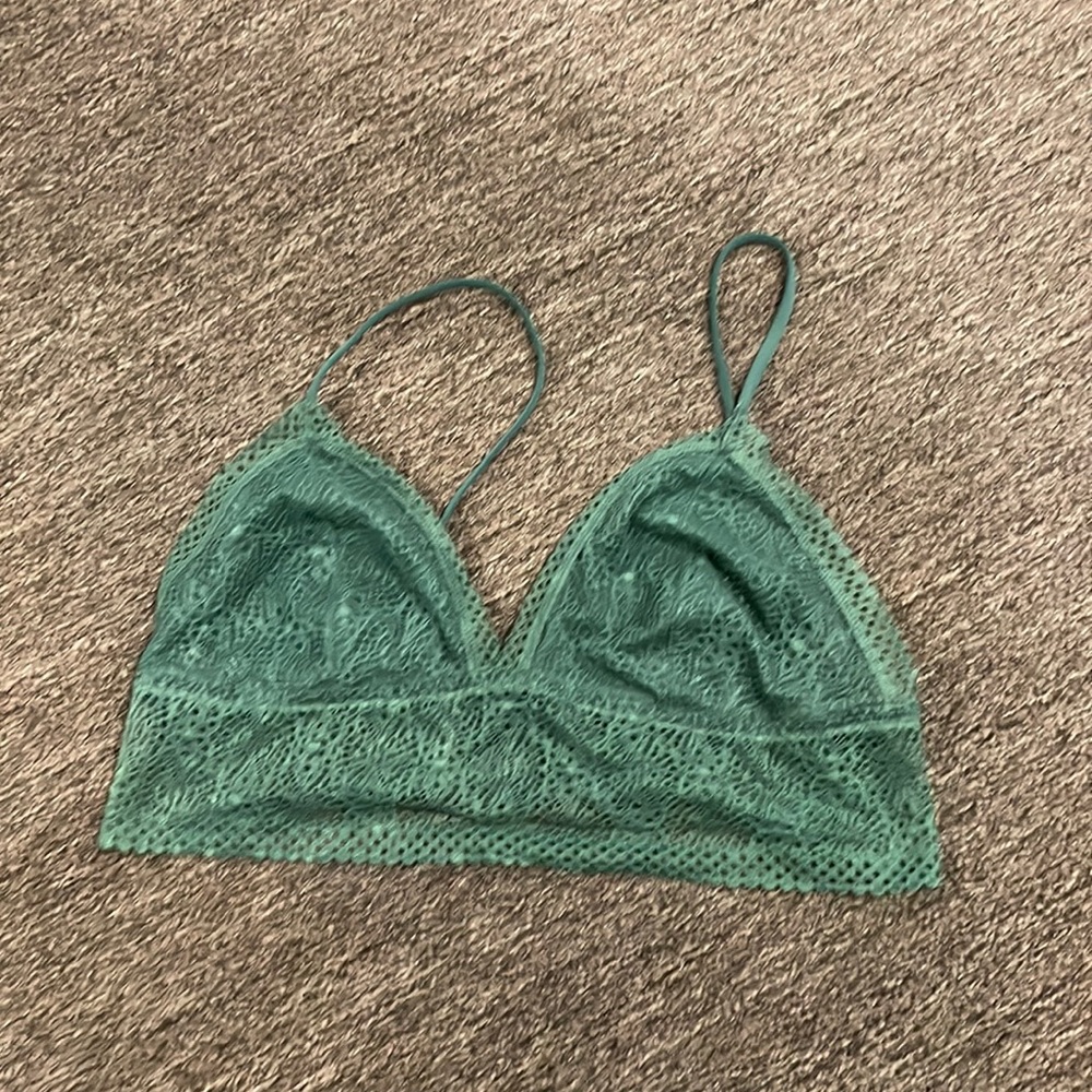 Victoria secret lace triangle bralette